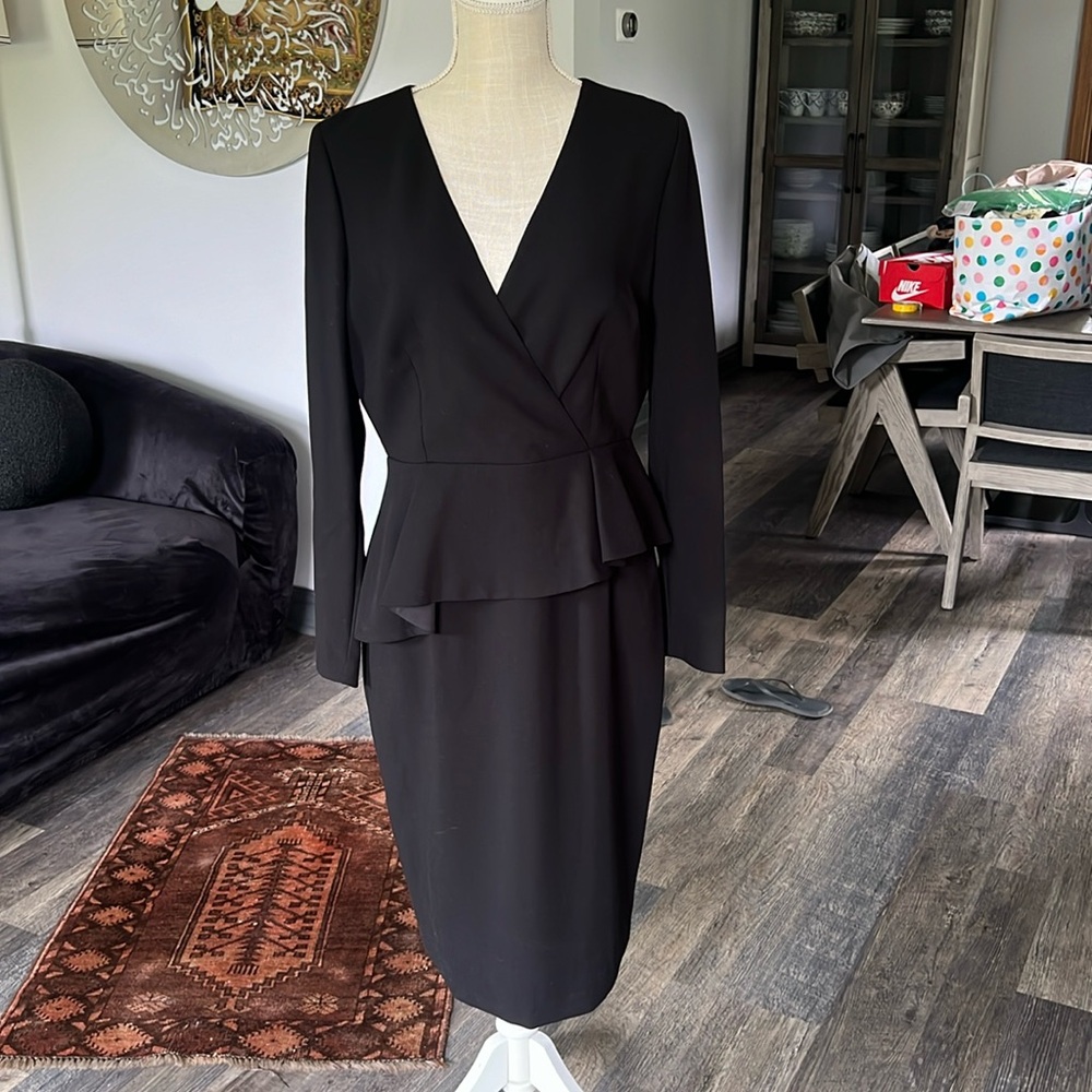 Black halo dress